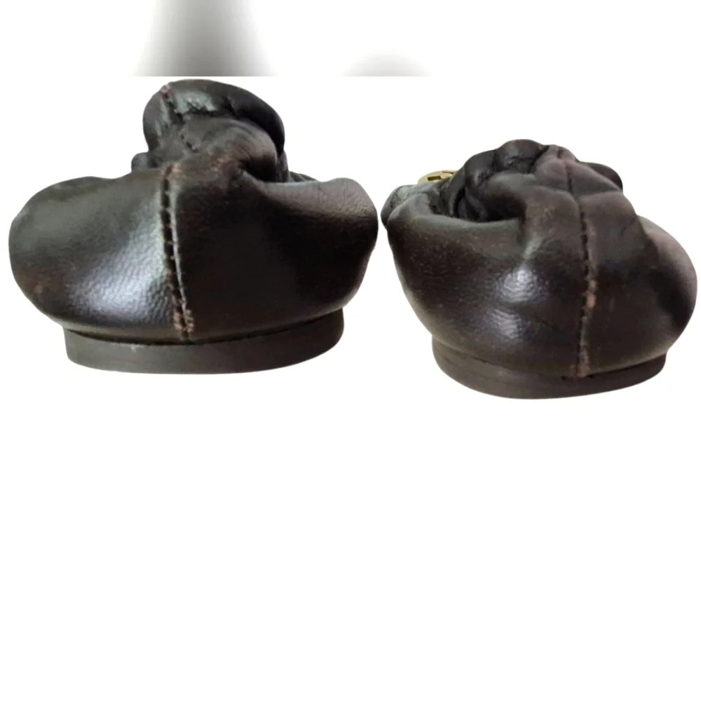 Tory Burch Black Ballet Flats